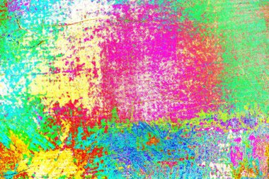 soyut neon renkleri çizik ve çatlaklarla duvar kağıdı deseni 