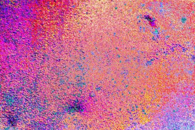 soyut neon renkleri çizik ve çatlaklarla duvar kağıdı deseni 