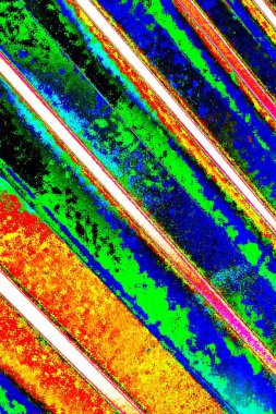 Yaratıcı soyut sanat eserleri, renkli doku arka planına sahip rustik duvarları kopyala