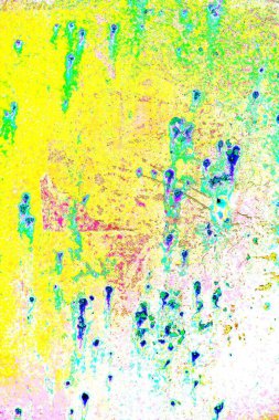 soyut neon renkleri çizik ve çatlaklarla duvar kağıdı deseni 