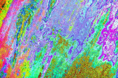 soyut neon renkleri çizik ve çatlaklarla duvar kağıdı deseni 