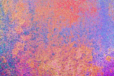 soyut neon renkleri çizik ve çatlaklarla duvar kağıdı deseni 