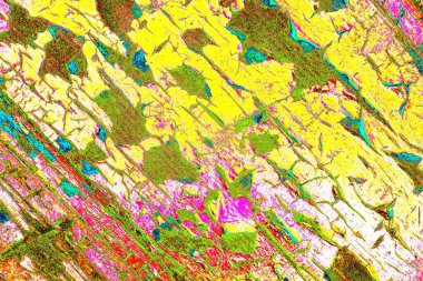 soyut neon renkleri çizik ve çatlaklarla duvar kağıdı deseni 