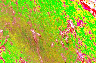 Yaratıcı soyut sanat çalışması, renkli doku arka planına sahip uzay duvar kağıdını kopyala