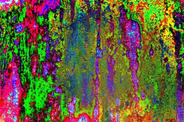 Yaratıcı soyut sanat çalışması, renkli doku arka planına sahip uzay duvar kağıdını kopyala