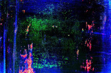 Yaratıcı soyut sanat çalışması, renkli doku arka planına sahip uzay duvar kağıdını kopyala