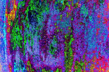 Yaratıcı soyut sanat çalışması, renkli doku arka planına sahip uzay duvar kağıdını kopyala