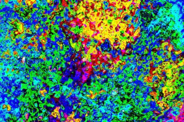 Yaratıcı soyut sanat eserleri, renkli doku arka planına sahip rustik duvarları kopyala