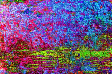 Yaratıcı soyut sanat çalışması, renkli doku arka planına sahip uzay duvar kağıdını kopyala