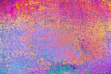 soyut neon renkleri çizik ve çatlaklarla duvar kağıdı deseni 