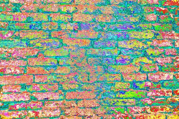 Kreativní Abstraktní Umělecké Dílo Kopírování Prostoru Rustikální Zeď Barevnou Texturou — Stock fotografie