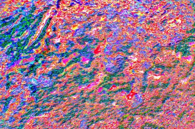 Yaratıcı soyut sanat çalışması, renkli doku arka planına sahip uzay duvar kağıdını kopyala