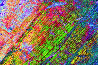 Yaratıcı soyut sanat çalışması, renkli doku arka planına sahip uzay duvar kağıdını kopyala