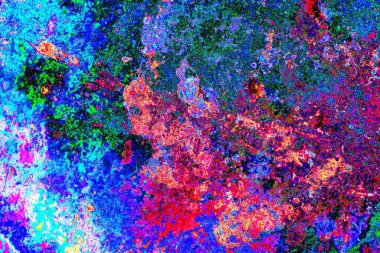 yaratıcı ve tasarım sanatı, kopyalama alanı duvar kağıdı, soyut renkli doku arkaplanı  