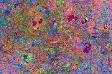 yaratıcı ve tasarım sanatı, kopyalama alanı duvar kağıdı, soyut renkli doku arkaplanı  