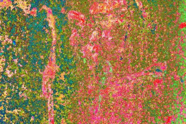 Metal boya dokusu ve arkaplan