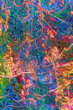 yaratıcı ve tasarım sanatı, kopyalama alanı duvar kağıdı, soyut renkli doku arkaplanı  