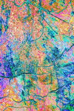 yaratıcı ve tasarım sanatı, kopyalama alanı duvar kağıdı, soyut renkli doku arkaplanı  