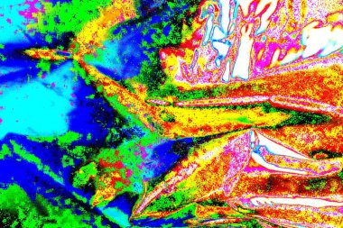 yaratıcı ve tasarım sanatı, kopyalama alanı duvar kağıdı, soyut renkli doku arkaplanı  