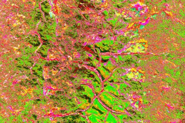 yaratıcı ve tasarım sanatı, kopyalama alanı duvar kağıdı, soyut renkli doku arkaplanı  