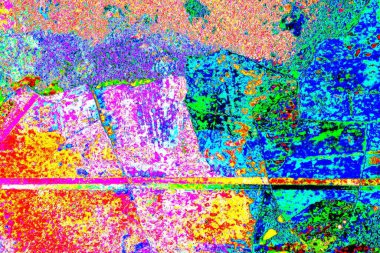 yaratıcı ve tasarım sanatı, kopyalama alanı duvar kağıdı, soyut renkli doku arkaplanı  