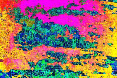 Çizik ve çatlaklarla metal doku.