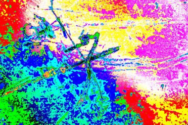 yaratıcı ve tasarım sanatı, kopyalama alanı duvar kağıdı, soyut renkli doku arkaplanı