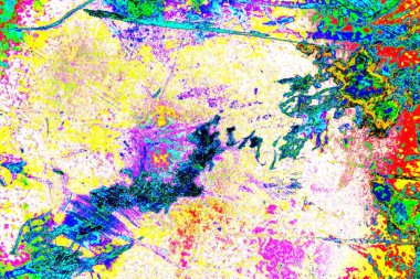 yaratıcı ve tasarım sanatı, kopyalama alanı duvar kağıdı, soyut renkli doku arkaplanı