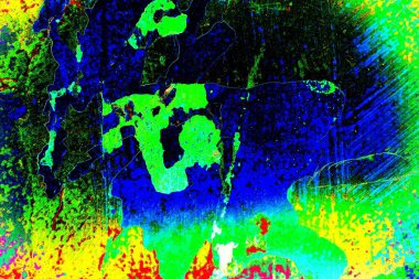 yaratıcı ve tasarım sanatı, kopyalama alanı duvar kağıdı, soyut renkli doku arkaplanı  