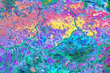 yaratıcı ve tasarım sanatı, kopyalama alanı duvar kağıdı, soyut renkli doku arkaplanı  