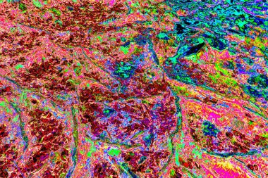 yaratıcı ve tasarım sanatı, kopyalama alanı duvar kağıdı, soyut renkli doku arkaplanı  