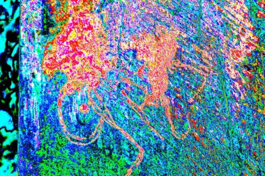 yaratıcı ve tasarım sanatı, kopyalama alanı duvar kağıdı, soyut renkli doku arkaplanı  