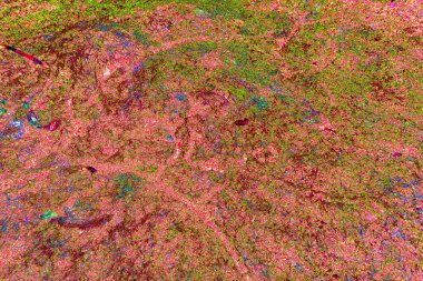 yaratıcı ve tasarım sanatı, kopyalama alanı duvar kağıdı, soyut renkli doku arkaplanı  