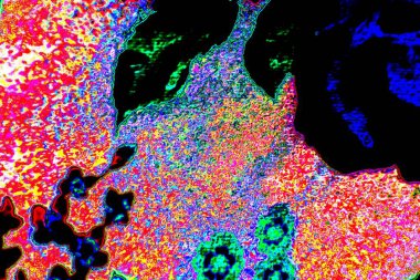 yaratıcı ve tasarım sanatı, kopyalama alanı duvar kağıdı, soyut renkli doku arkaplanı