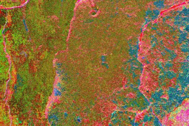 yaratıcı ve tasarım sanatı, kopyalama alanı duvar kağıdı, soyut renkli doku arkaplanı  