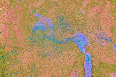 yaratıcı ve tasarım sanatı, kopyalama alanı duvar kağıdı, soyut renkli doku arkaplanı  