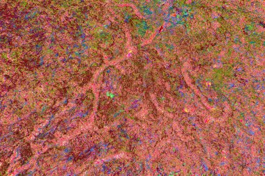 yaratıcı ve tasarım sanatı, kopyalama alanı duvar kağıdı, soyut renkli doku arkaplanı  