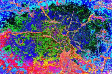 yaratıcı ve tasarım sanatı, kopyalama alanı duvar kağıdı, soyut renkli doku arkaplanı  