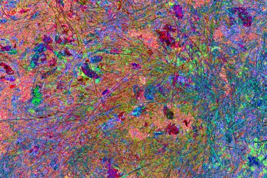 yaratıcı ve tasarım sanatı, kopyalama alanı duvar kağıdı, soyut renkli doku arkaplanı  