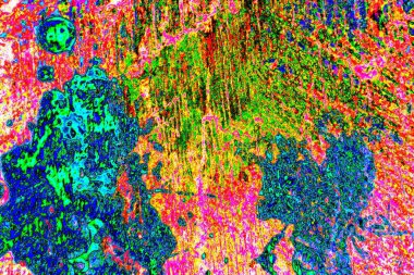 yaratıcı ve tasarım sanatı, kopyalama alanı duvar kağıdı, soyut renkli doku arkaplanı  