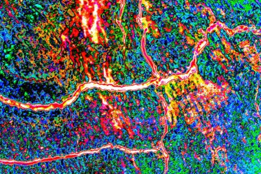 yaratıcı ve tasarım sanatı, kopyalama alanı duvar kağıdı, soyut renkli doku arkaplanı  