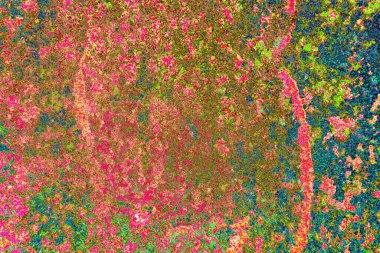 Metal boya dokusu ve arkaplan