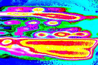 yaratıcı ve tasarım sanatı, kopyalama alanı duvar kağıdı, soyut renkli doku arkaplanı  