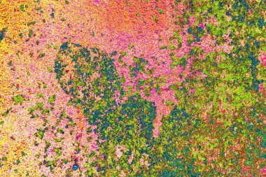 Metal boya dokusu ve arkaplan