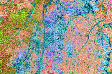 yaratıcı ve tasarım sanatı, kopyalama alanı duvar kağıdı, soyut renkli doku arkaplanı  