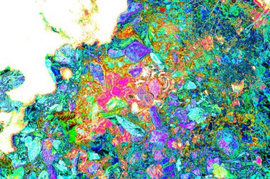 yaratıcı ve tasarım sanatı, kopyalama alanı duvar kağıdı, soyut renkli doku arkaplanı  