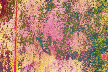 Metal boya dokusu ve arkaplan