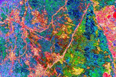 yaratıcı ve tasarım sanatı, kopyalama alanı duvar kağıdı, soyut renkli doku arkaplanı  