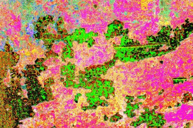 yaratıcı ve tasarım sanatı, kopyalama alanı duvar kağıdı, soyut renkli doku arkaplanı  