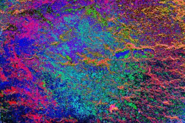 yaratıcı ve tasarım sanatı, kopyalama alanı duvar kağıdı, soyut renkli doku arkaplanı  